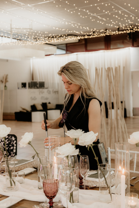 Claudia Marteles Wedding Planner trabajando